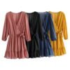 Women's Ruffle Skirt Mini Dress - Image 5
