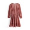 Women's Ruffle Skirt Mini Dress - Image 7