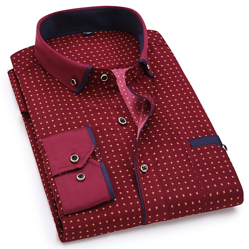 MEn's Casual Long Sleeve Shirt
