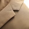 Men's Solid Color Double Breasted Tuxedo Suit - Image 7