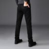 Men's Black Straight Jeans - Image 7