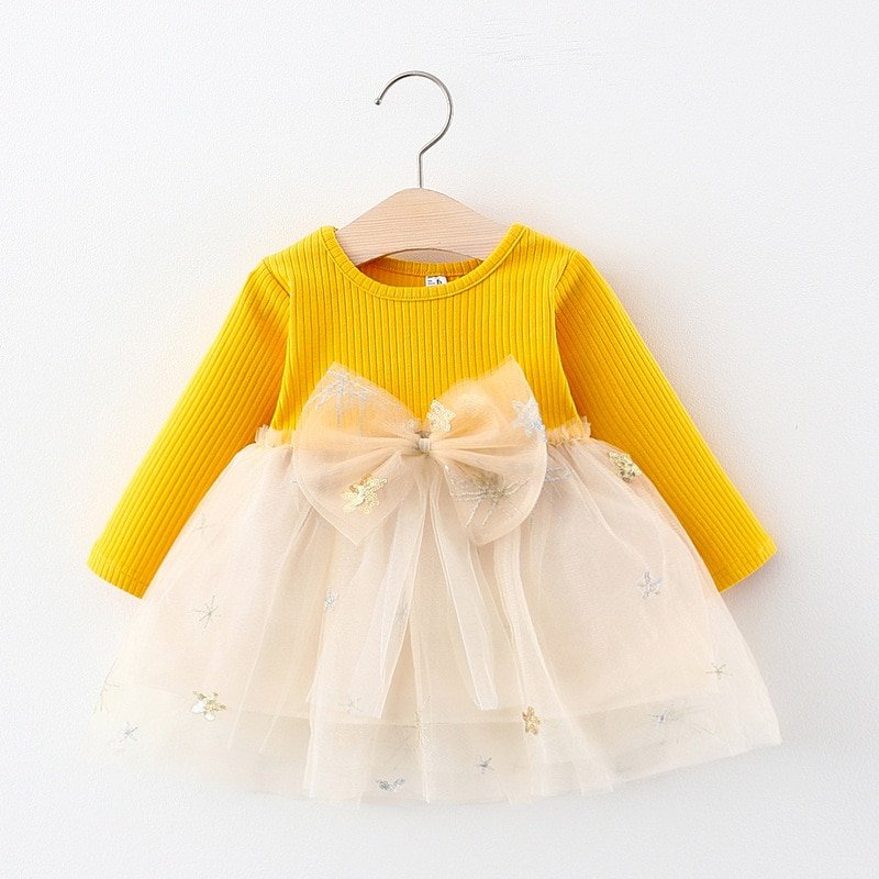 Girls A-Line Autumn Dress